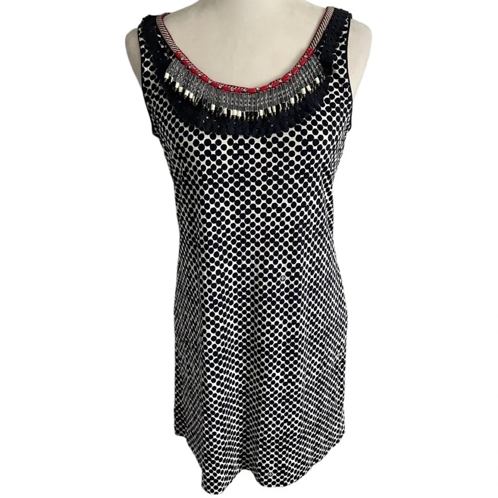 Tory Burch beaded rhinestone